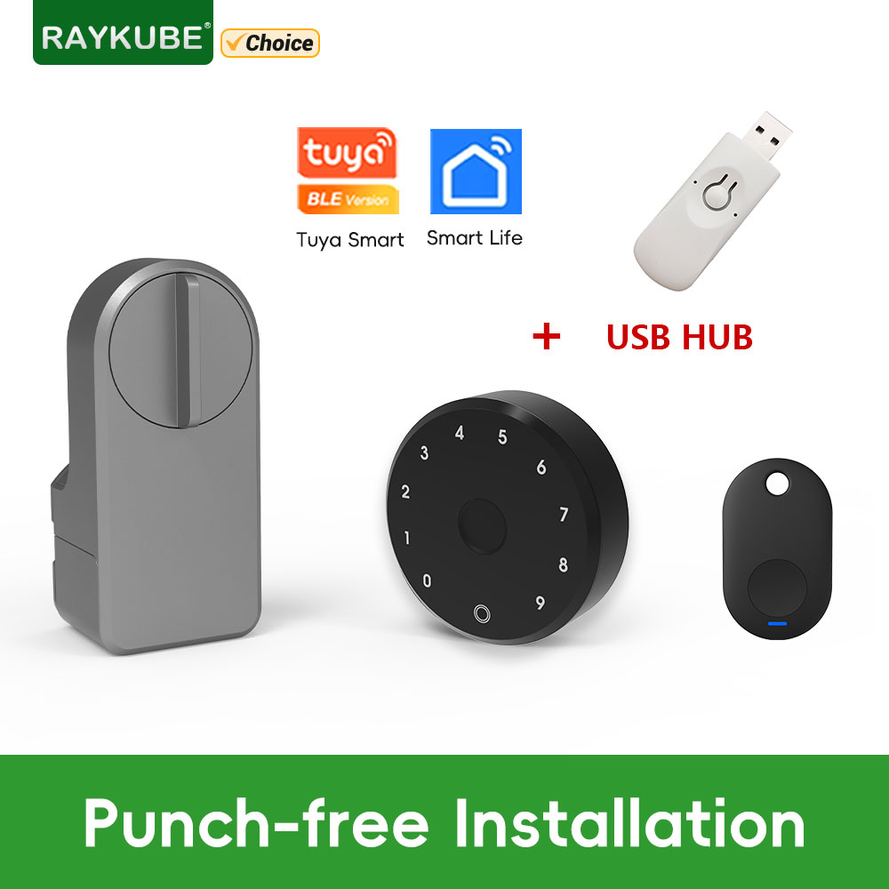Door Lock Smart Keypad - RAYKUBE A1 Pro Tuya BEL juego