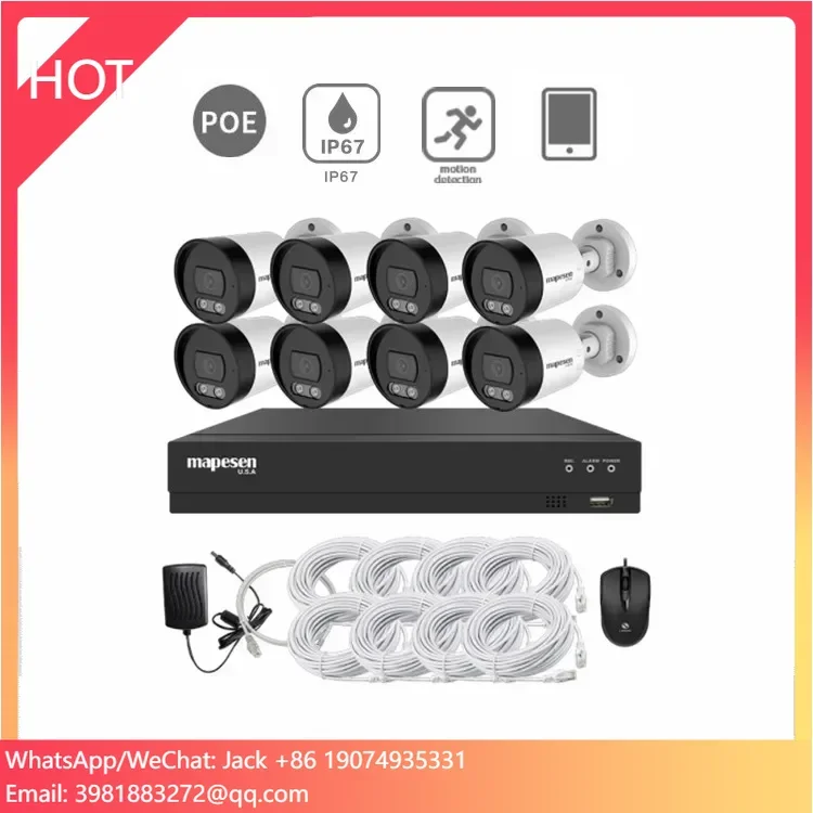 Home Security Video Recording Systems - Kit de Vigilancia NVR con Video