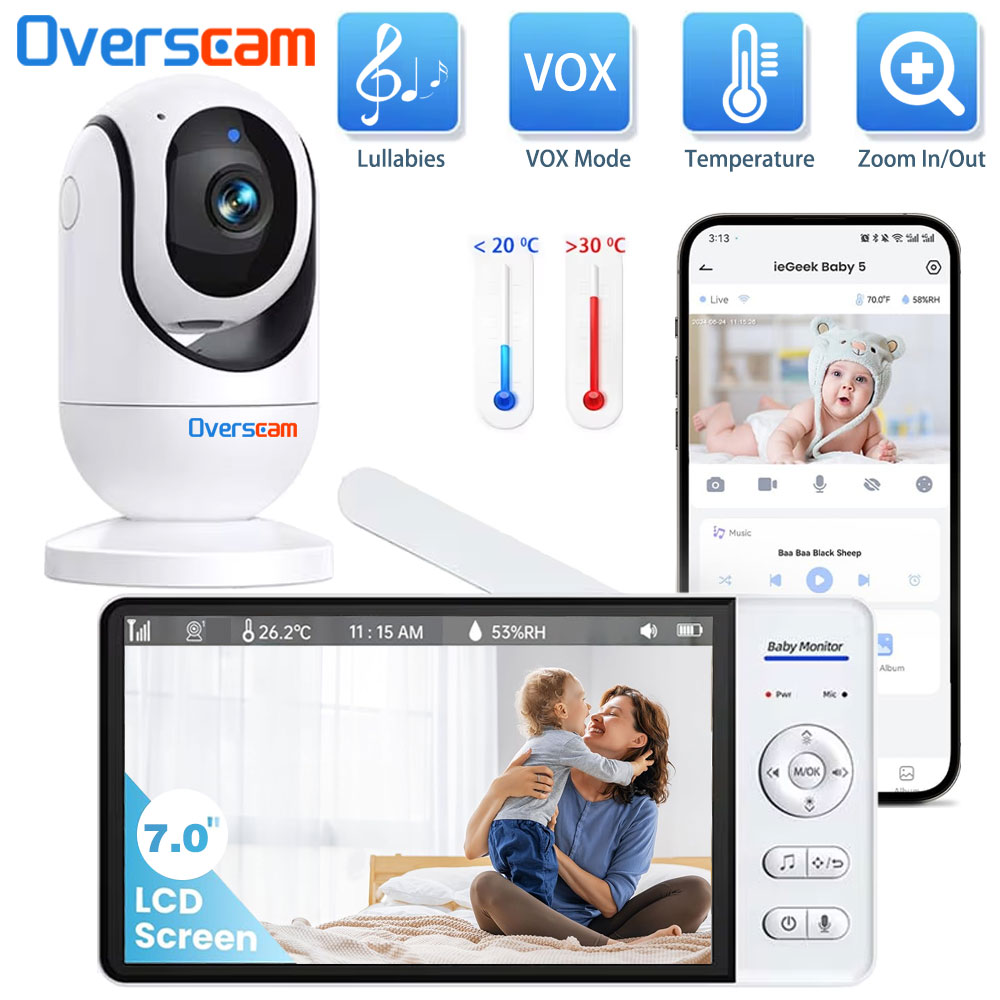 Home Security Uk - Monitor de bebé con pantalla de