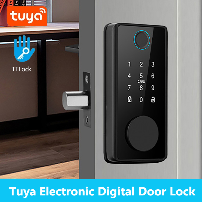 Door Lock Smart Keypad - Cerradura de cerrojo inteligente con huella