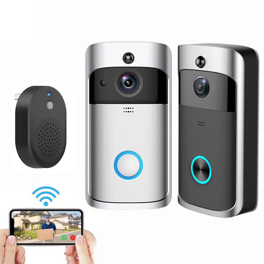 Home Security Uk - Timbre de puerta con vídeo inteligente