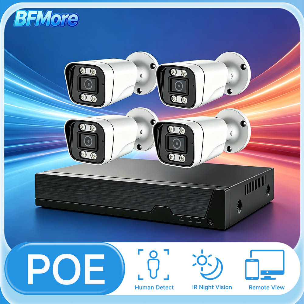 Home Security Video Recording Systems - Sistema de Seguridad BFMore 8MP 4K