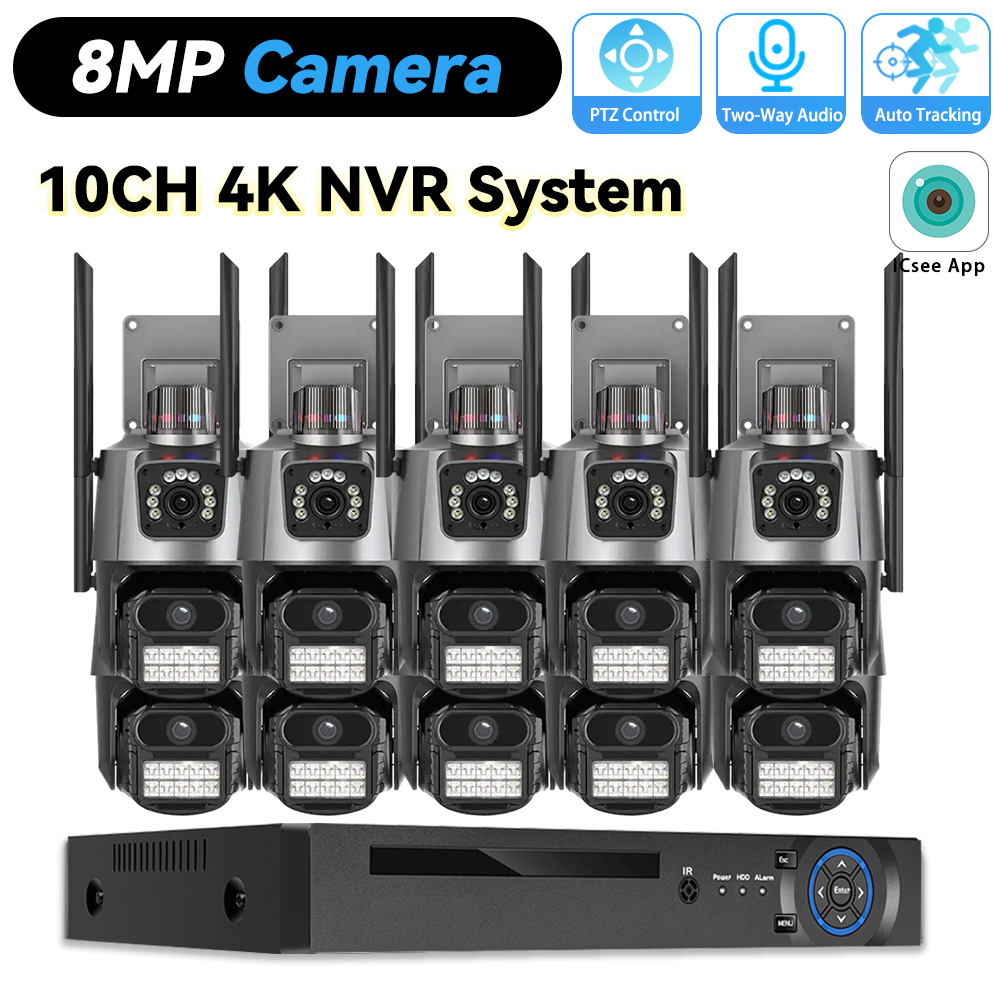 Home Security Video Recording Systems - Kit de Sistema de Cámaras de