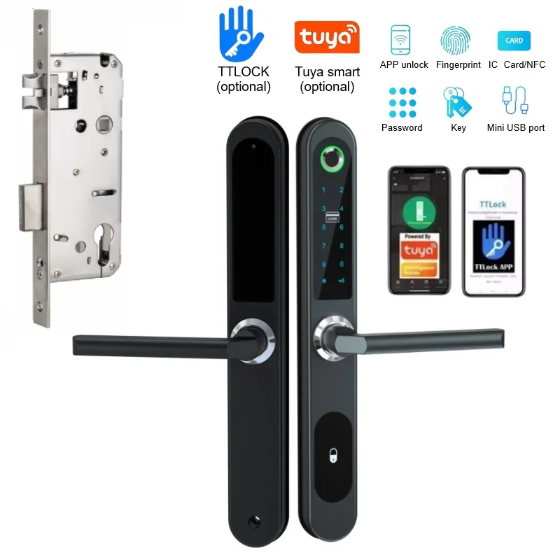 Door Lock Smart Keypad - Cerradura de puerta inteligente TTLock/Tuya, cerradura
