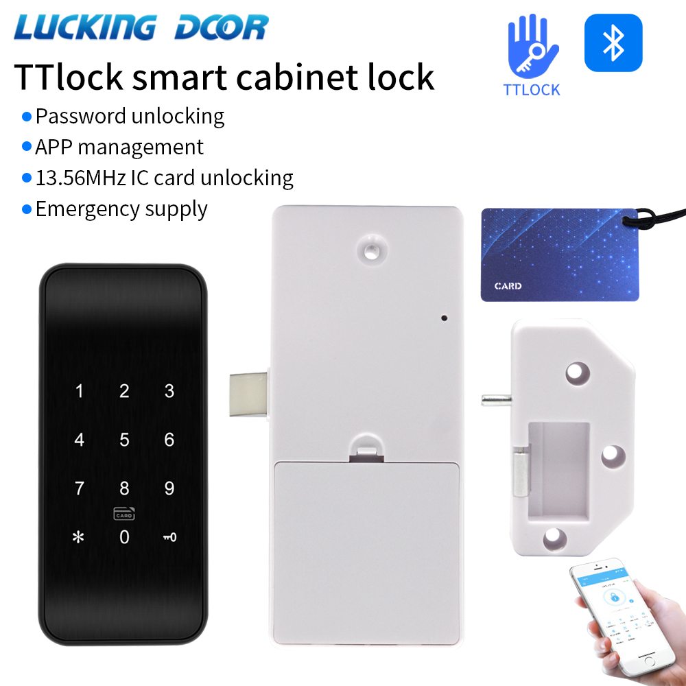 Door Lock Smart Keypad - TTLOCK-cerradura de cajón con huella dactilar