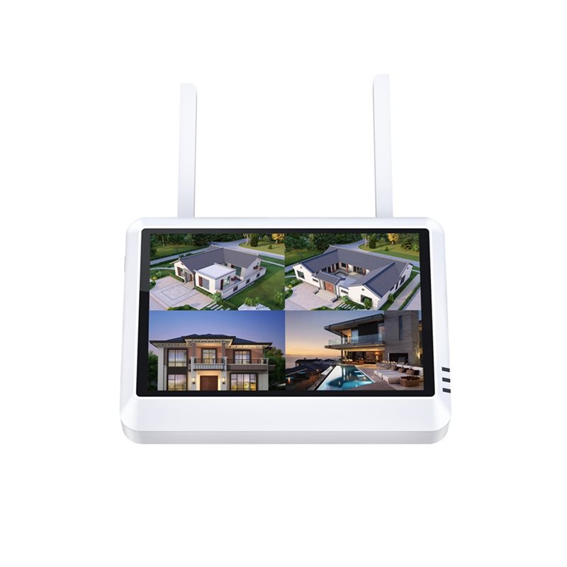 Home Security Video Recording Systems - Monitor LCD inalámbrico B44C de 8