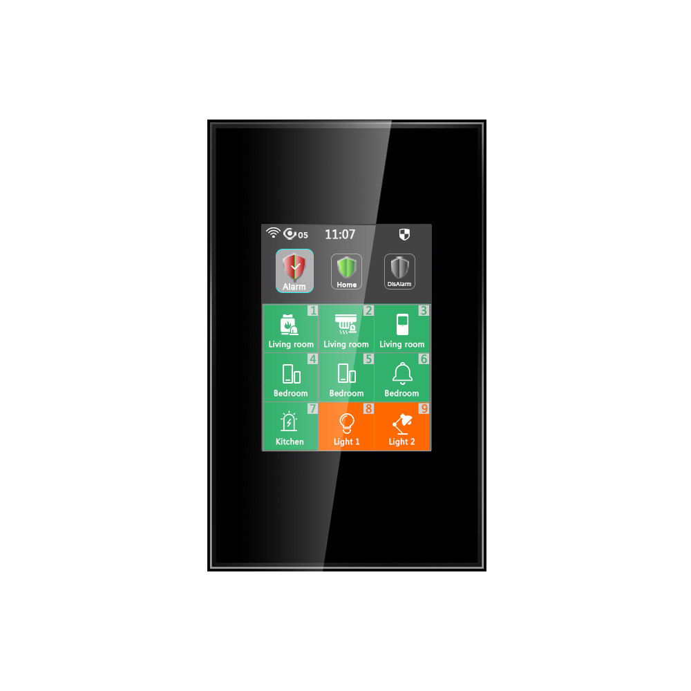 Home Security Uk - Lanbon LCD interruptor inteligente 433mhz sensores