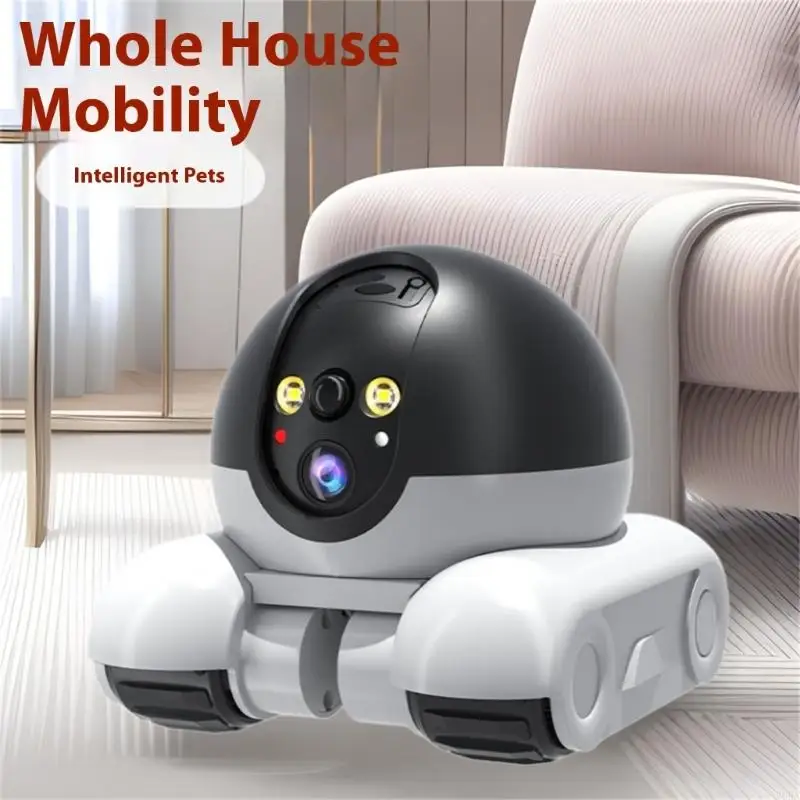 Home Security Robots - Cámara giratoria 360 ​​grados con función