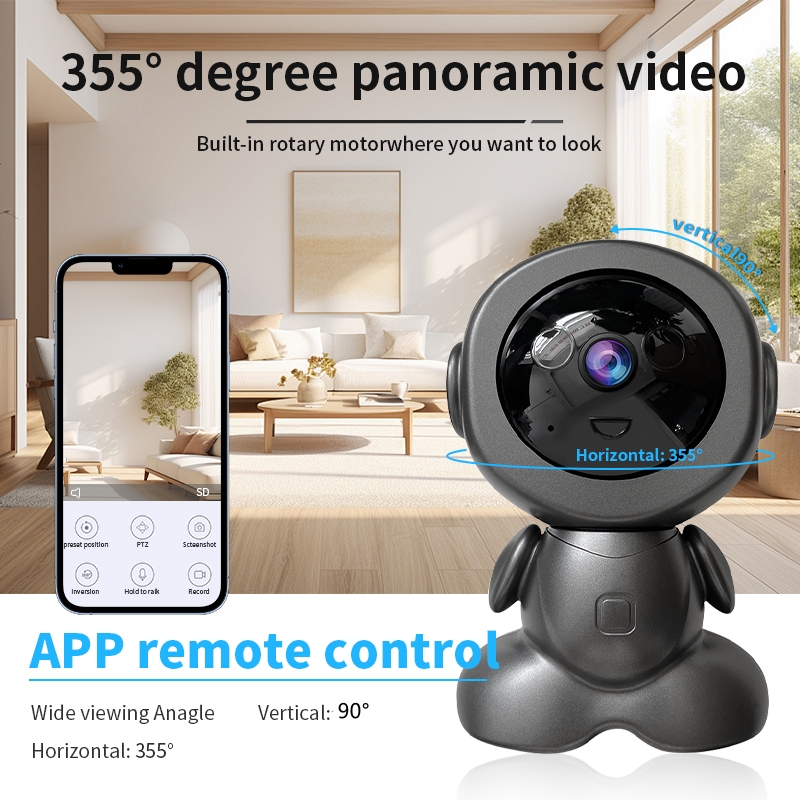 Cámara de Vigilancia WiFi de 8 - Home Security Robots reseña y precio
