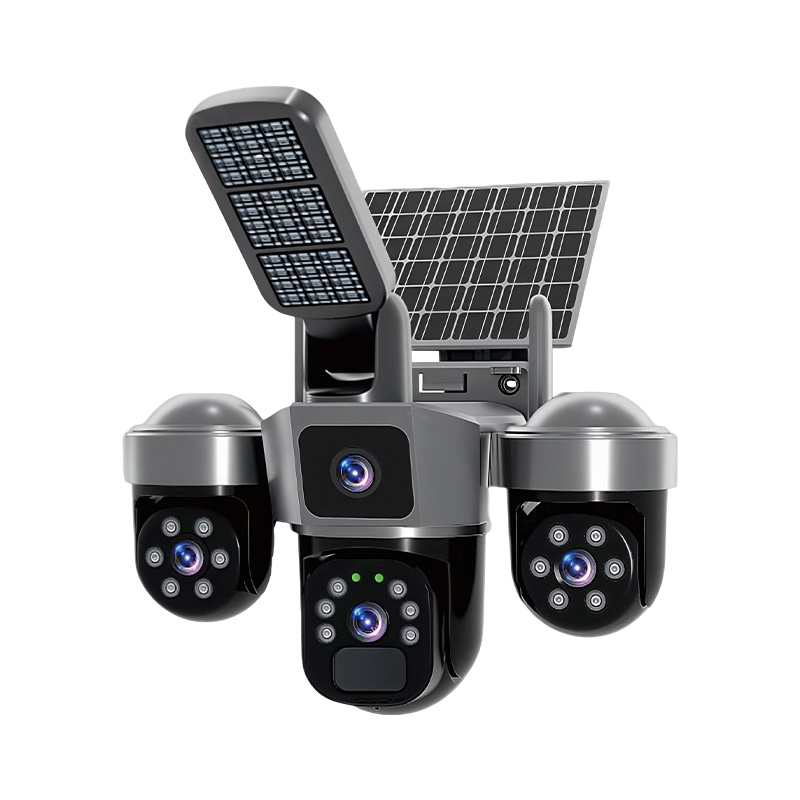 Cámara de Seguridad Solar 6MP  - Home Security Flood Lights reseña y precio