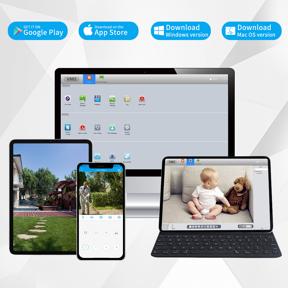 Kit de sistema de cámaras de s - Home Security And Cctv reseña y precio