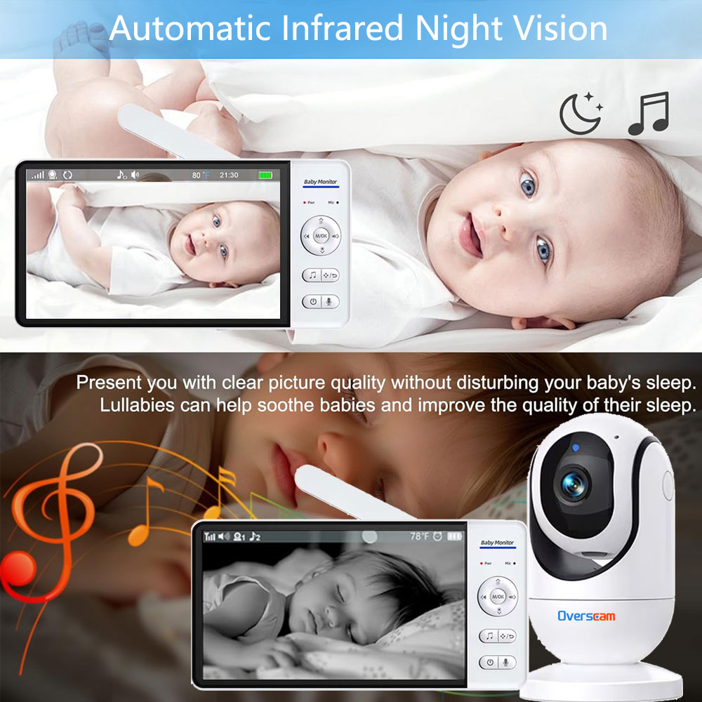 Monitor de bebé con pantalla d - Home Security Uk reseña y precio