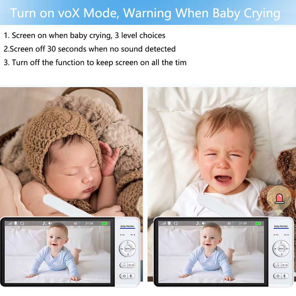 Monitor de bebé con pantalla d - Home Security Uk reseña y precio