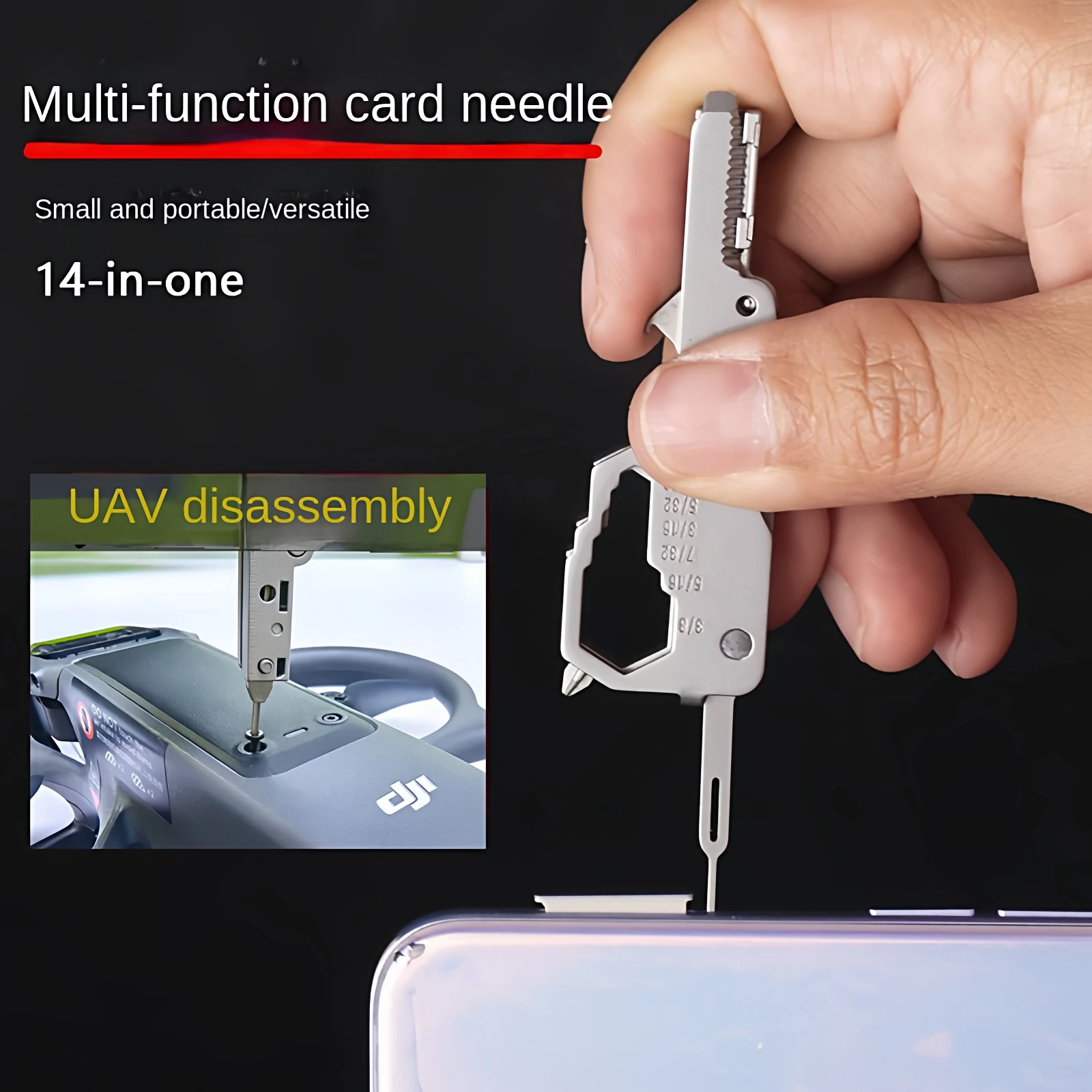 Mini llavero multifuncional, t - Home Security Drones reseña y precio