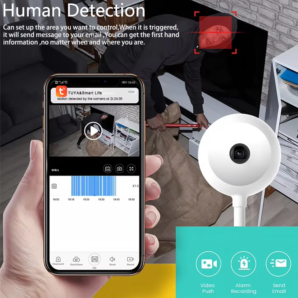 Mini Cámara de Seguridad WiFi  - Home Security Flood Lights reseña y precio