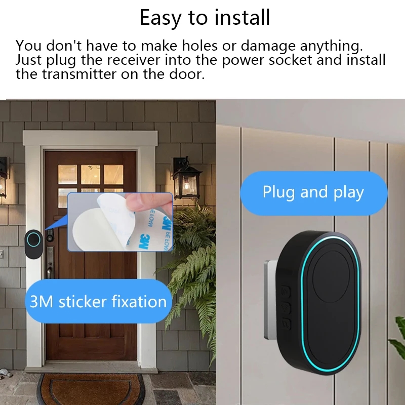 Timbre inalámbrico para exteri - Home Security Uk reseña y precio