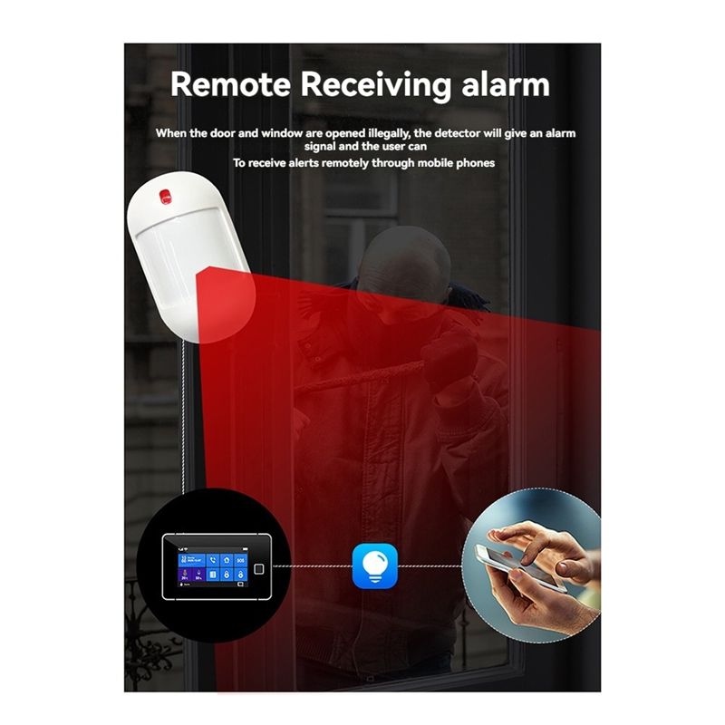 Sensor de Presencia Humana Wif - Home Security Zones reseña y precio