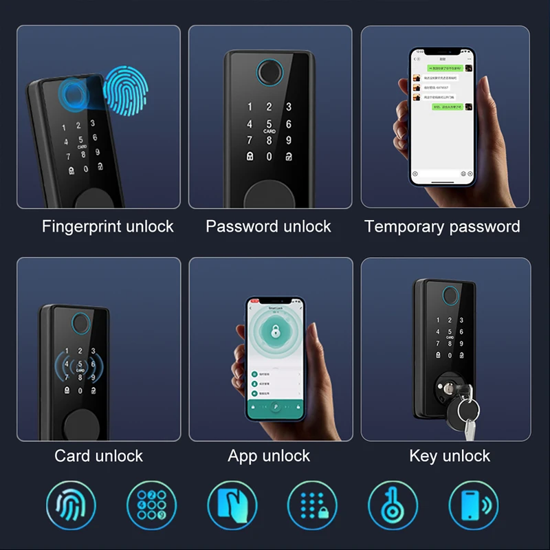 Cerradura de cerrojo inteligen - Door Lock Smart Keypad reseña y precio