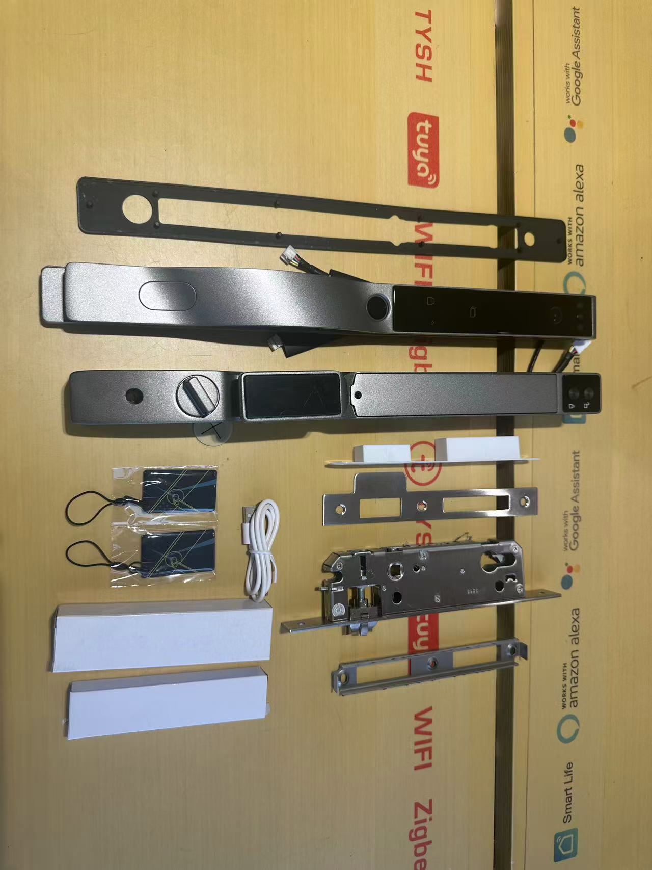 TYSH Tuya impermeable 3D recon - Door Lock Smart Keypad reseña y precio