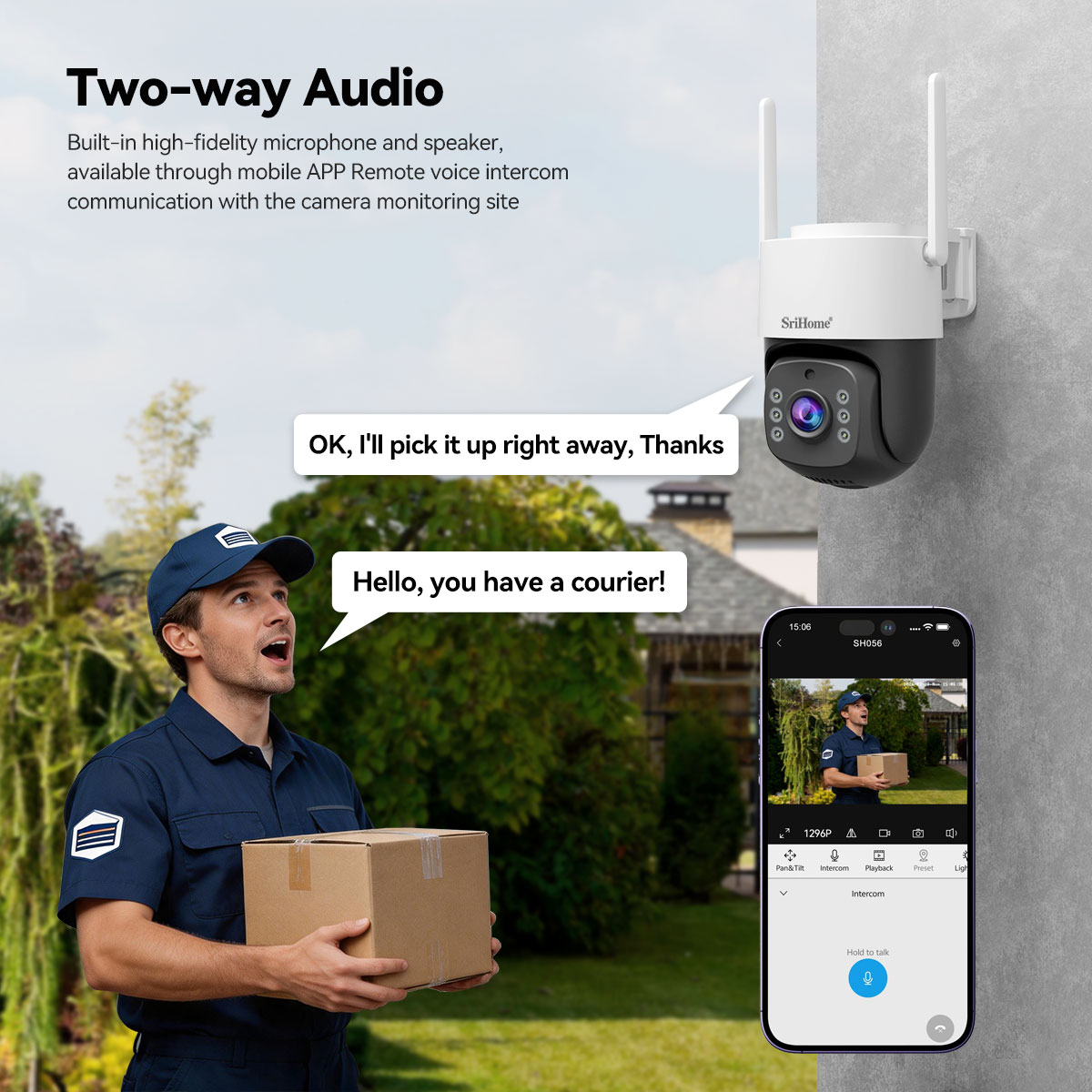 Srihome NVS012-IPC056 Cámara I - Home Security And Cctv reseña y precio