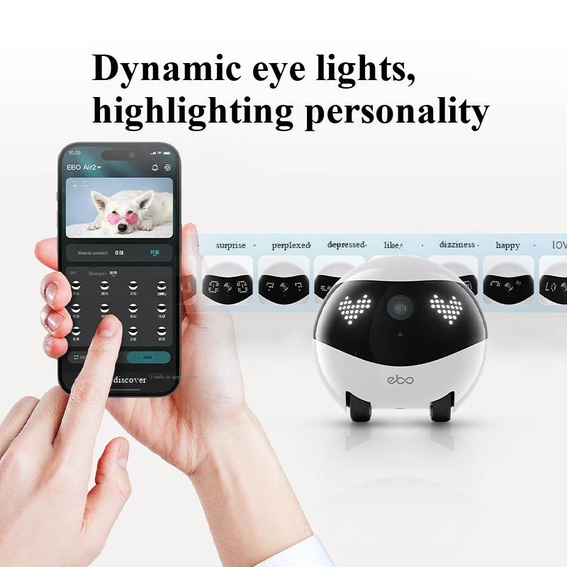 Enabot EBO Cámara Robótica Int - Home Security Robots reseña y precio