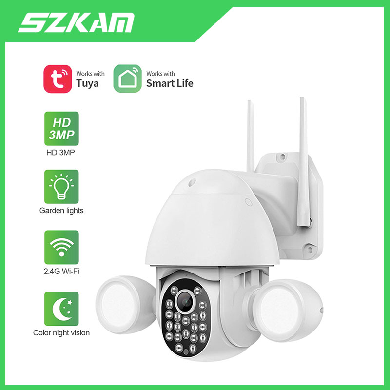 Tuya Smartlife APP iluminación - Home Security Flood Lights reseña y precio