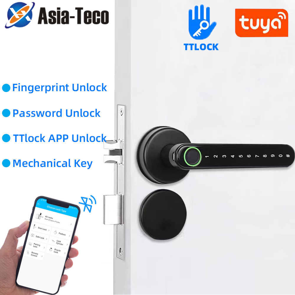 TTLock Cerradura inteligente c - Door Lock Smart Keypad reseña y precio