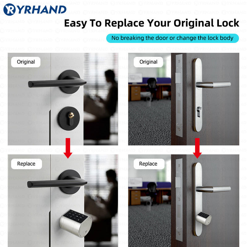 Cerradura de puerta cilíndrica - Door Lock Smart Keypad reseña y precio