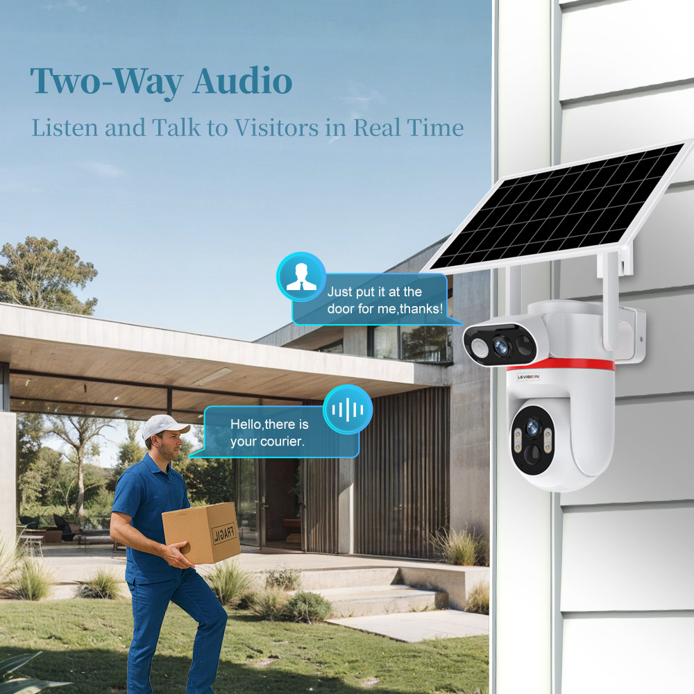 Cámaras de seguridad Solar con - Home Security Zones reseña y precio