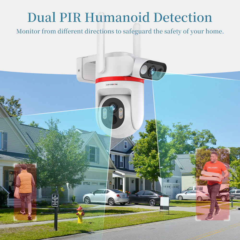 Cámaras de seguridad Solar con - Home Security Zones reseña y precio