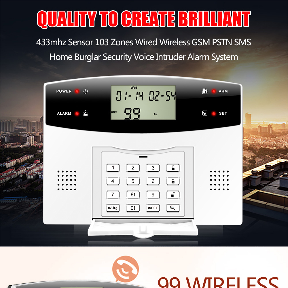 1 Juego de sistema de alarma a - Home Security Zones reseña y precio