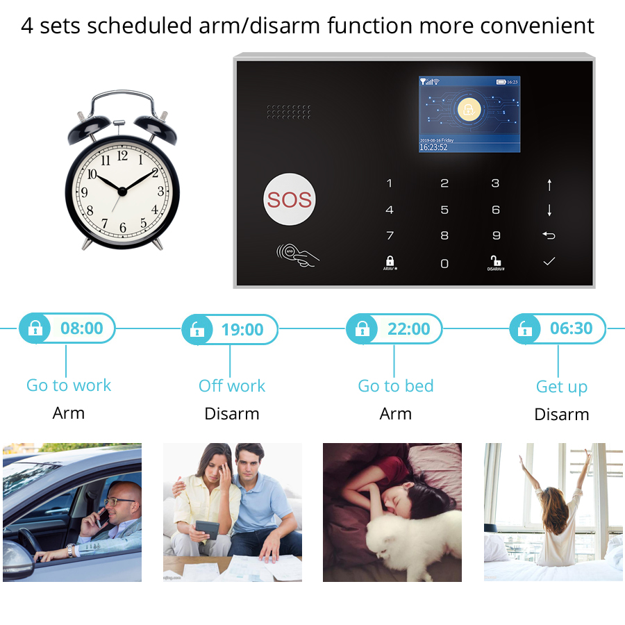 Sistema de Alarma G30 para el  - Home Security Zones reseña y precio