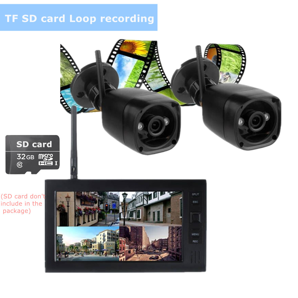 Sistema de seguridad cctv lcd  - Home Security Video Recording Systems reseña y precio