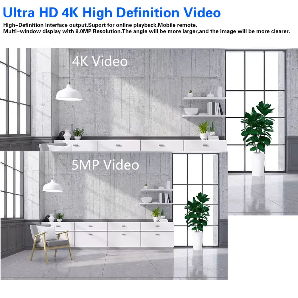 Grabador de Video NVR PoE Xmey - Home Security Video Recording Systems reseña y precio