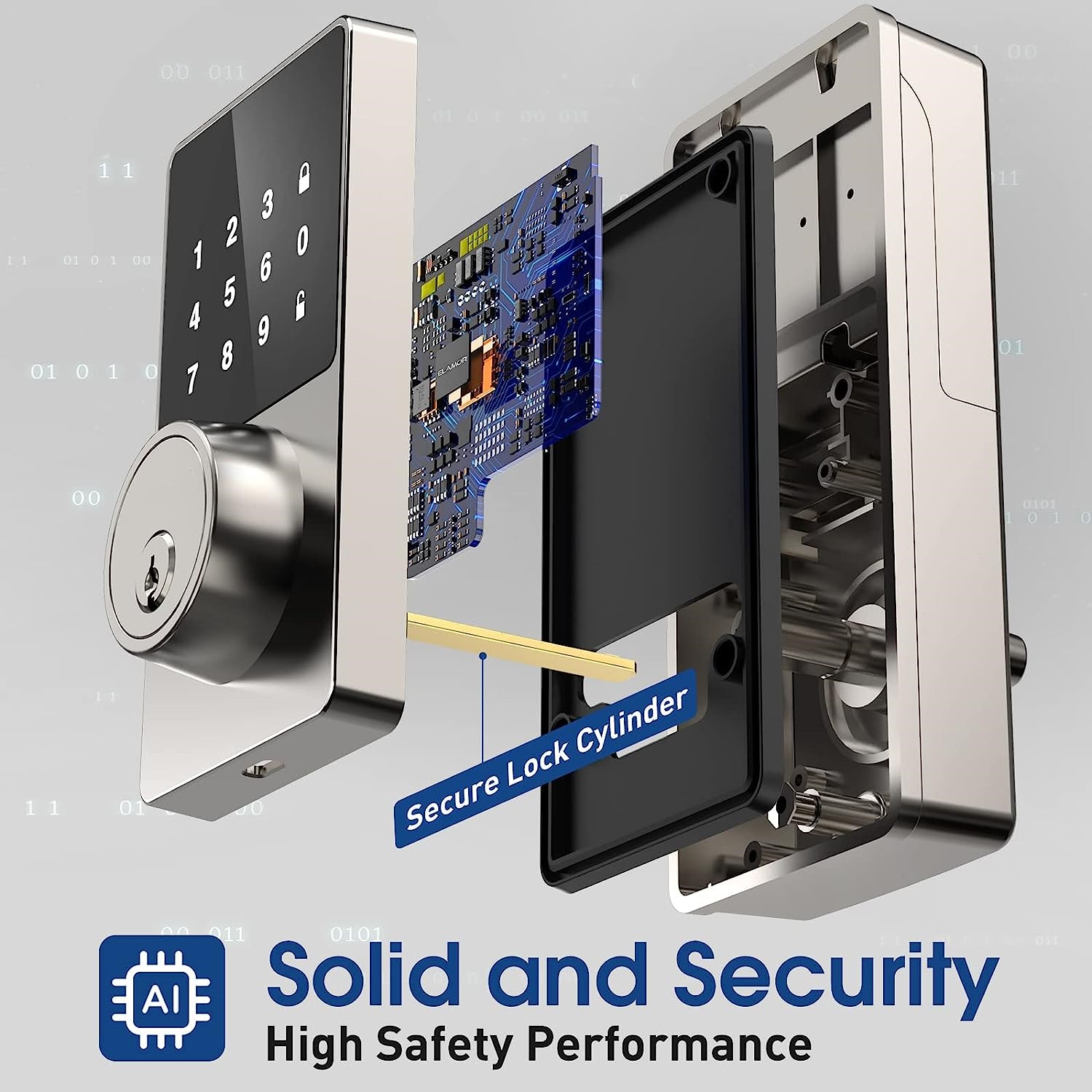 Cerradura Inteligente con Cont - Door Lock Smart Keypad reseña y precio