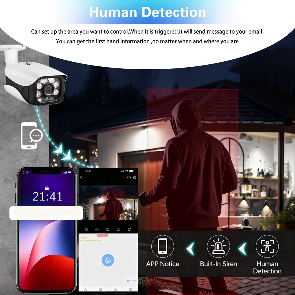 Tuya 8MP 4K sistema de cámara  - Home Security And Cctv reseña y precio